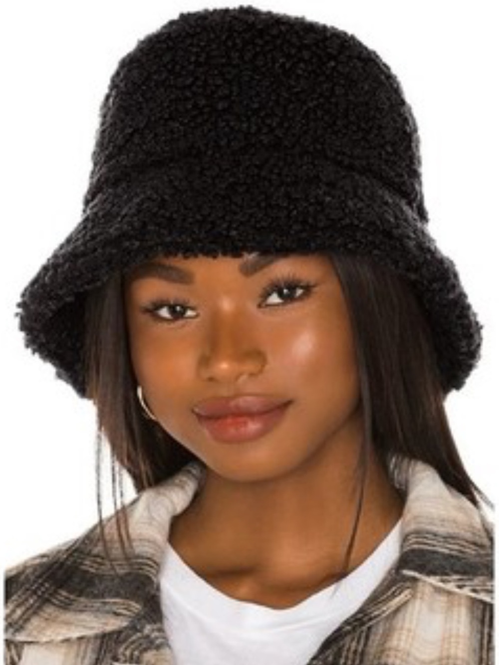 Lack Of Color Black Teddy Bucket Hat